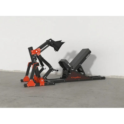 Kingsbox The Mad King - Leg Press Machine Leg press Zwart/oranje