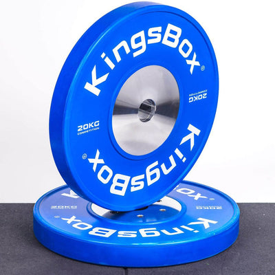 KingsBox Competition Bumper Plates - 10 KG / 15 KG / 20 KG / 25 KG Bumper plates