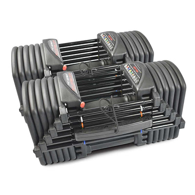 Verstelbare dumbbells 1 tot 32 KG (set van 2) - Powerblock Pro EXP 5-70 Verstelbare dumbbells