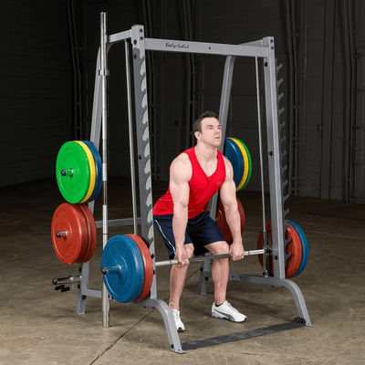 Smith Machine - Body-Solid GS348Q - Plate Loaded Smith machine