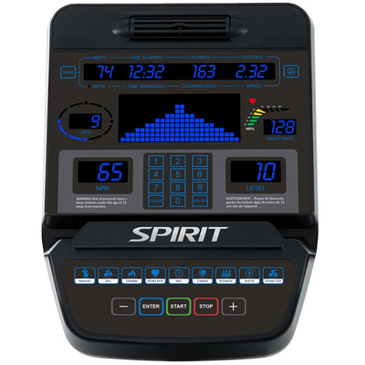 Spirit Fitness CU900 LED Professionele Hometrainer - 1 maand gratis Kinomap Hometrainer