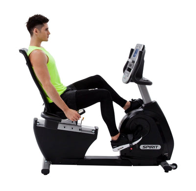 Spirit Fitness XBR25 Ligfiets Hometrainer Ligfiets hometrainer