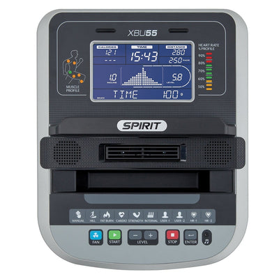 Spirit Fitness XBU55 Hometrainer - 1 maand gratis Kinomap Hometrainer