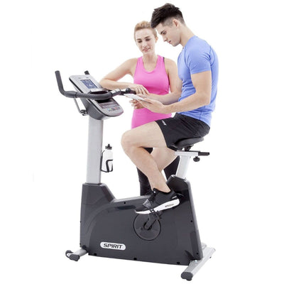 Spirit Fitness XBU55 Hometrainer - 1 maand gratis Kinomap Hometrainer