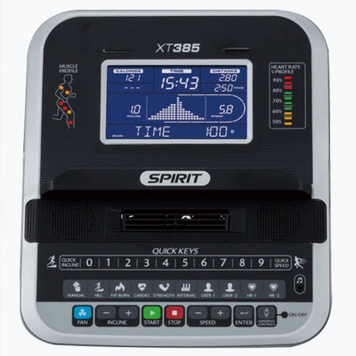 Spirit Fitness XT385 Loopband - Inklapbaar Loopband